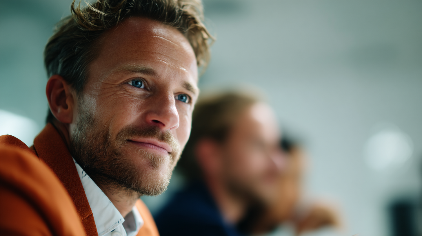 Business meeting with engaged participants.