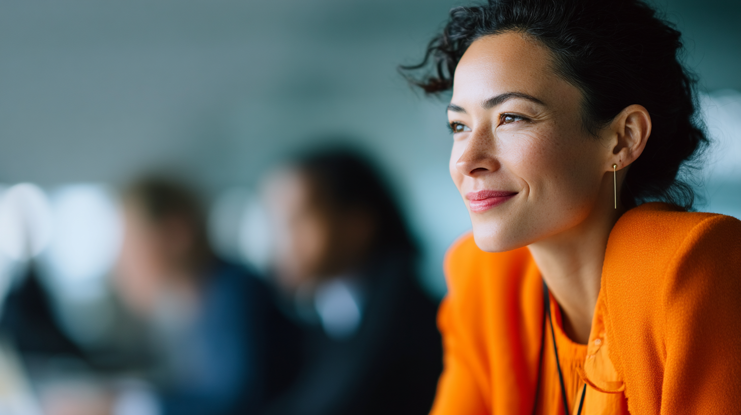 Professional discussion in a modern setting.